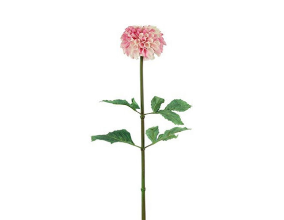 Kunstlill roosa daalia 73cm