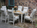Aiamööbli komplekt Hague (söögilaud + 6 tooli) interjöör