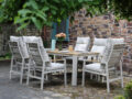 Aiamööbli komplekt Hague (söögilaud + 6 tooli) interjöör