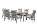 Aiamööbli komplekt Hague (söögilaud + 6 tooli)