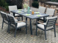 Aiamööbli komplekt Rotterdam (söögilaud + 6 tooli)