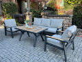 Aiamööbli komplekt Rotterdam (söögilauaga) interjöör