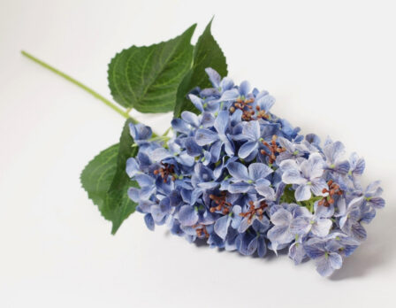 Kunstlill sinine hortensia 83cm