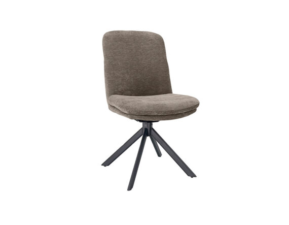 Lori pöörlev söögitool pruun külgvaade