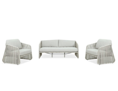 Aiamööbli komplekt Beryl (hele)