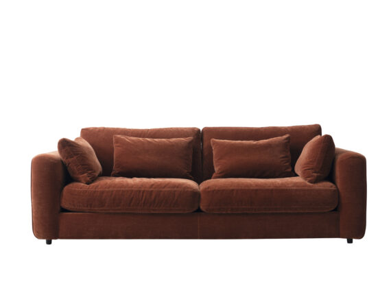 Safra 3-kohaline diivan punane