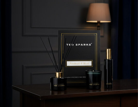 Patchouli & Musk 3-osaline kinkekomplekt interjöör