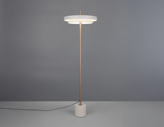 Põrandalamp Keaton valge 3