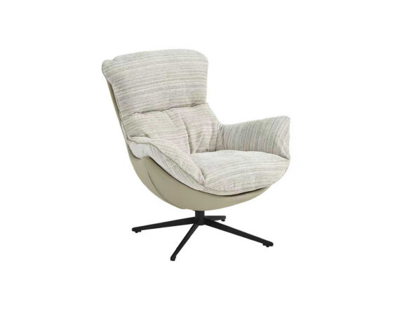 Sabina pöörlev tugitool beež külgvaade