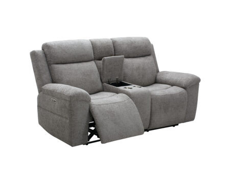 Duvall 2-kohaline recliner diivan (elektriline) külg avatud