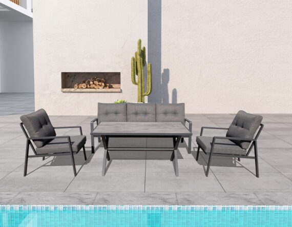 Aiamööbli komplekt Rella (tume) interjöör