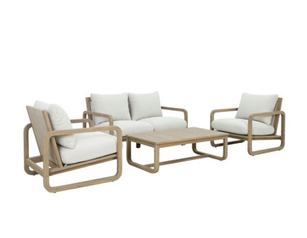 Aiamööbli komplekt Lando külgvaade