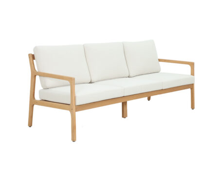 Aiamööbli Nestor 3-kohaline diivan külgvaade