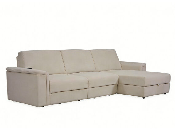 Sunday nurgadiivanvoodi parempoolne (elektriline) külgvaade