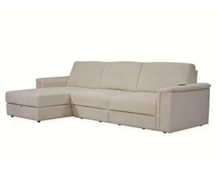 Sunday nurgadiivanvoodi vasakpoolne (elektriline) külgvaade