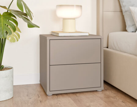 Alice Springs öökapp taupe interjöör