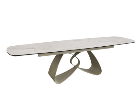 William pikendatav söögilaud külgvaade