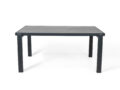 Aiamööbli komplekt Renalo (tume) laud eestvaade