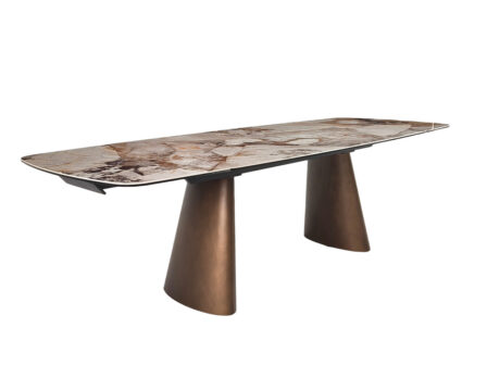 Malloy söögilaud (pikendatav) külgvaade