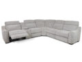 Emerson recliner nurgadiivan hall avatidud vaade 3