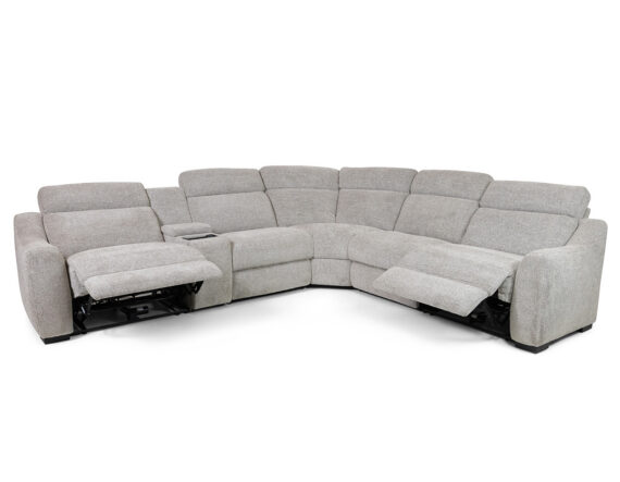 Emerson recliner nurgadiivan hall avatud vaade 5