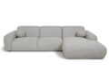 Clyde nurgadiivan parempoolne (light grey)