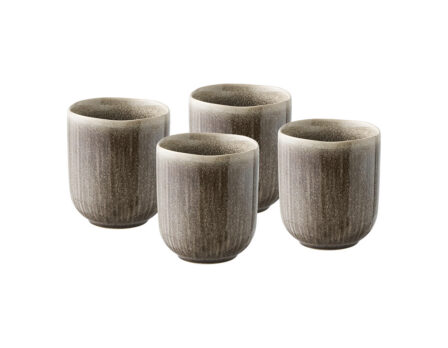 Viola kruusid (4 tk) hall komplekt