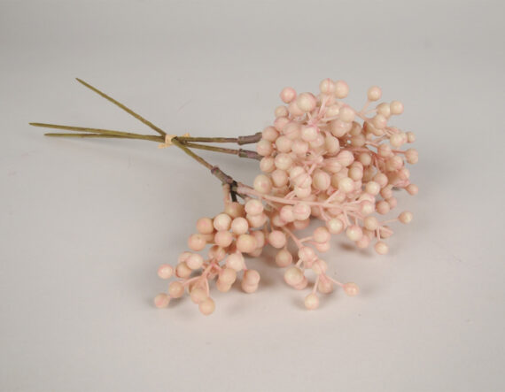 Kunstlill leedrimarja kimp 32cm