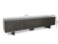 TV-alus Soho (tume) avatud vaade 3