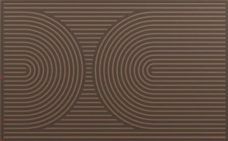 Vaip Curves 80x120 cm taupe