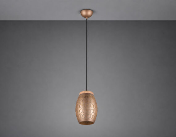 Laelamp Bidar 15cm kuldne