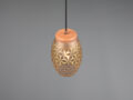 Laelamp Bidar 15cm kuldne detailvaade
