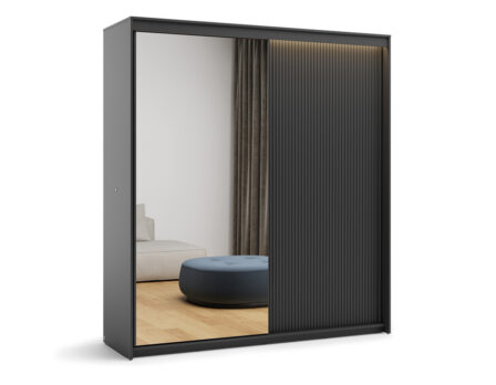 Trend riidekapp (200cm) must