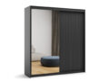 Trend riidekapp (200cm) must 1