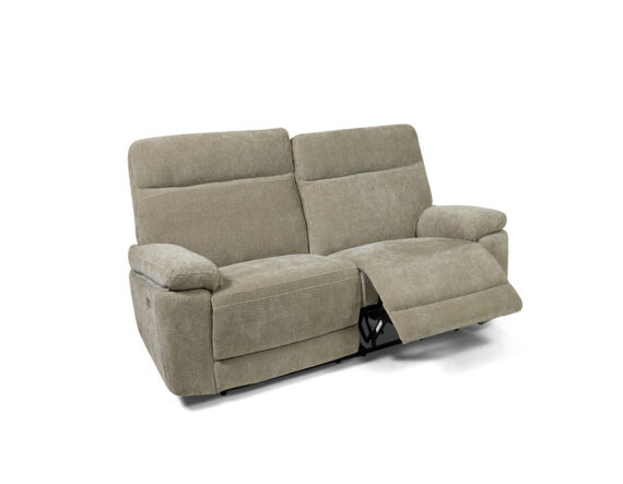 Sadie 2-kohaline recliner diivan (elektriline) avatud vaade 2