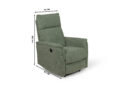 Hawke recliner tugitool (elektriline) mõõdud