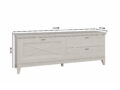 Miramare TV-alus (178 cm) mõõdud