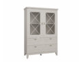 Miramare vitriinkapp (114 cm) külgvaade