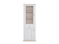 Pontypool vitriinkapp (70 cm) (valge)