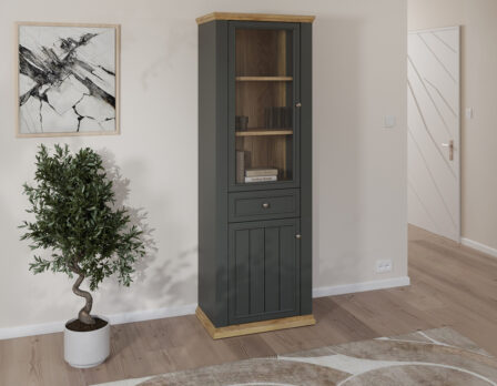 Pontypool vitriinkapp (70 cm) (hall) interjöör