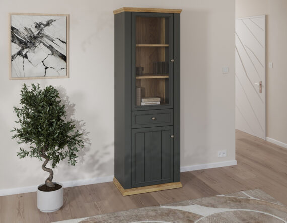 Pontypool vitriinkapp (70 cm) (hall) interjöör