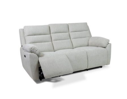 Benson 3-kohaline recliner diivan (elektriline) avatud vaade