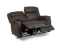 Lexie 2-kohaline recliner diivan avatud vaade 3