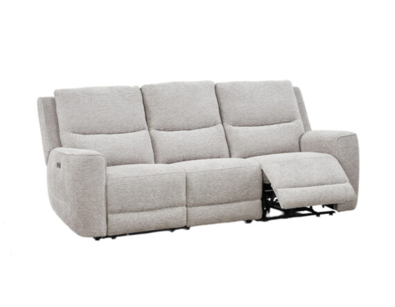 Audrey 3-kohaline recliner diivan (elektriline) külg vaade