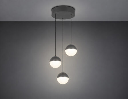 Laelamp Senta 25cm tumehall