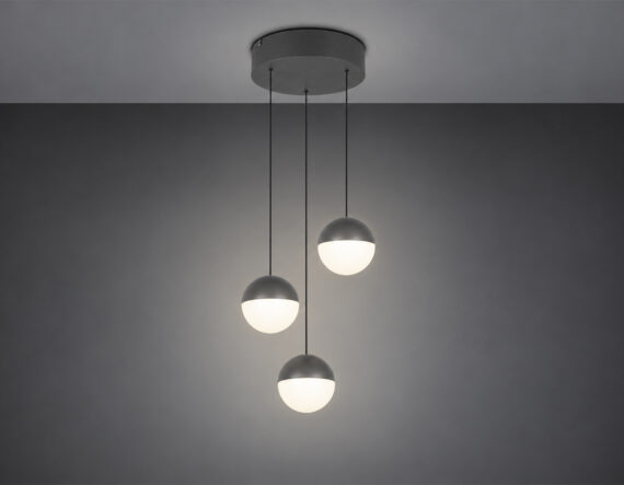 Laelamp Senta 25cm tumehall