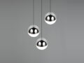 Laelamp Senta 25cm kroom detailvaade