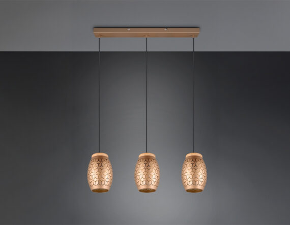Laelamp Bidar kuldne 3 1