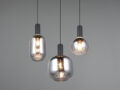 Laelamp Diva must 30cm detailvaade 1